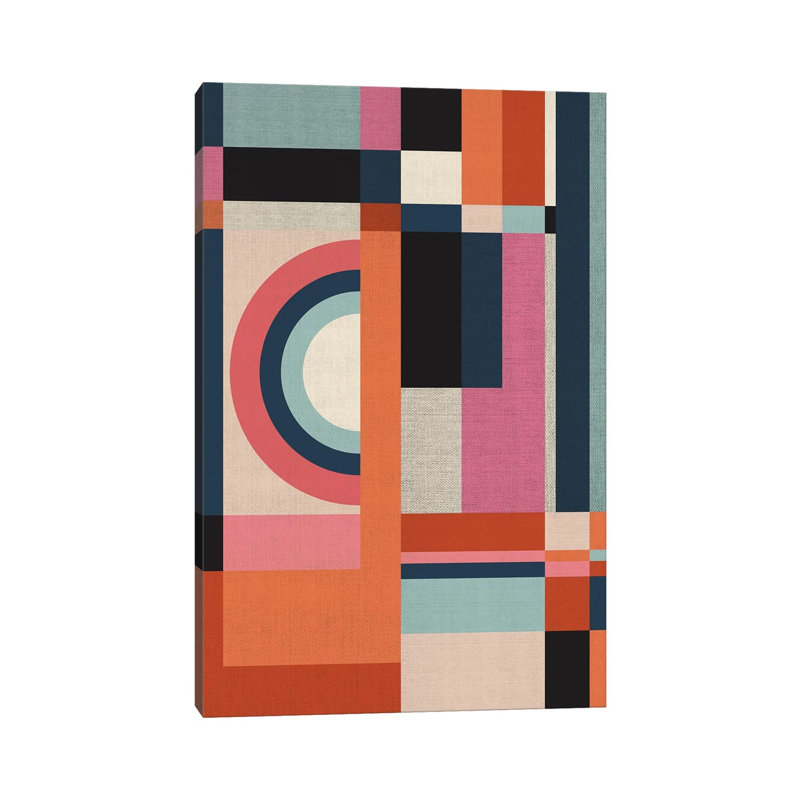 Graphic VI by Susana Paz - Wrapped Canvas Print, 66.04cm H x 45.72cm W x 1.905cm D