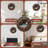 Volcanic Lake Lava Rock Wall Clock