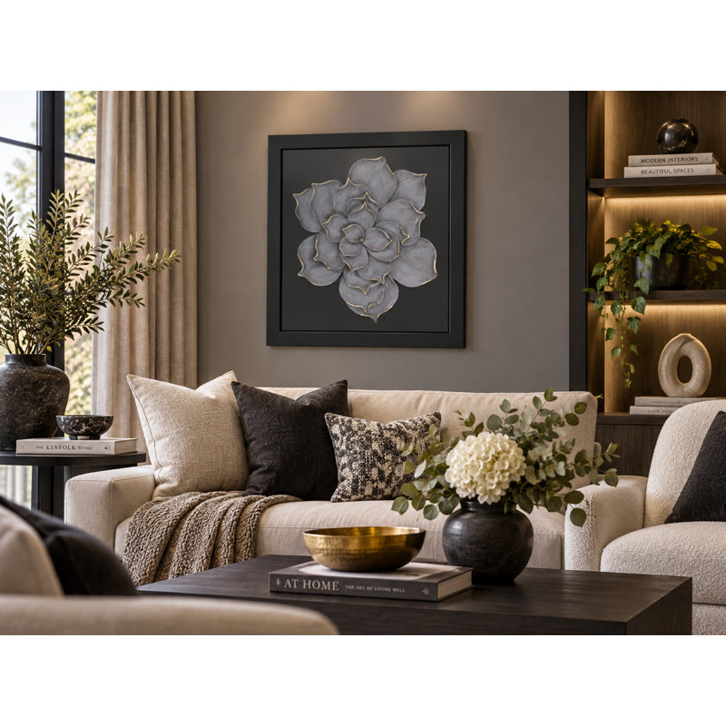 Art mural en bois Magnolia