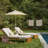 Teri Outdoor Acacia Chaise Lounge