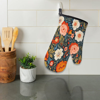 Sergé de coton Bold Blooms