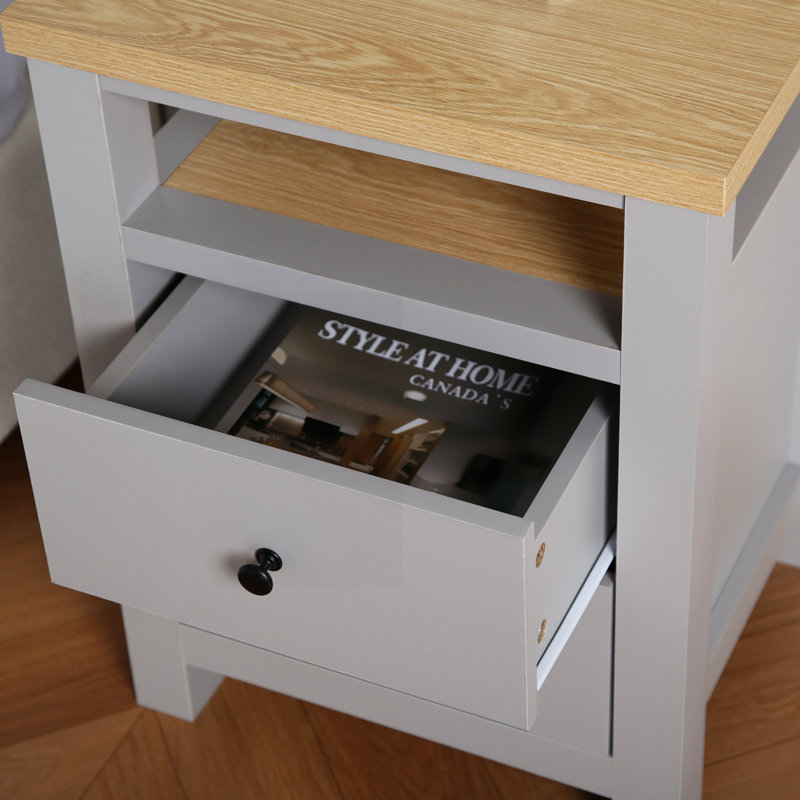 Antashia 45cm W Bedside Table