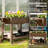Convenient Elevated Garden Bed,Wood Raised Planter Box-1298033948