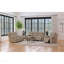 Causeuse inclinable rembourrée Taupe-844430470