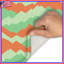 Tapis de bain Green and Orange Mountains-1725213403