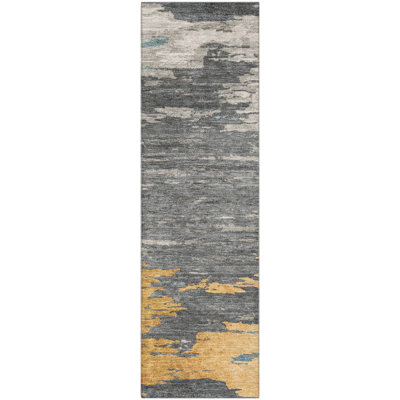 Premium Machine Washable Ansley Abstract Rug