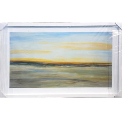 Yellow Seascape Painting by Joyce Creiger