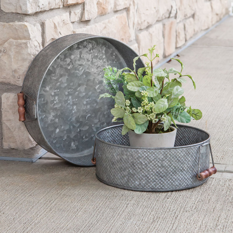 Andelyn Metal Tray - Set of 2