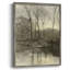 «Vintage Landscape CCLXIV», reproduction encadrée - bois massif-337687511