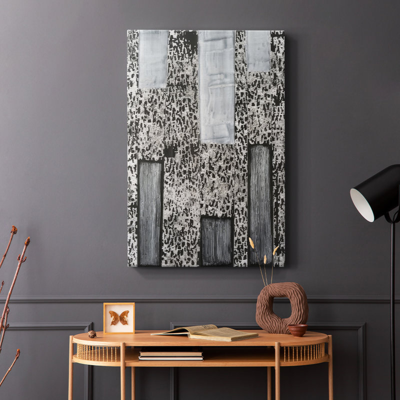 Argent colis I - galerie Cavas, H 48 po x l 32 po