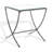 Evelynn Glass Top End Table-485418270