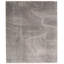 Tapis abstrait gris tissé à la machine-65714214
