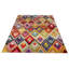Modern Rug, Stain Resistant Dining Room Rug, Chequered Rug For Bedroom & Living Room, 7Mm Thick Rug-1299418136