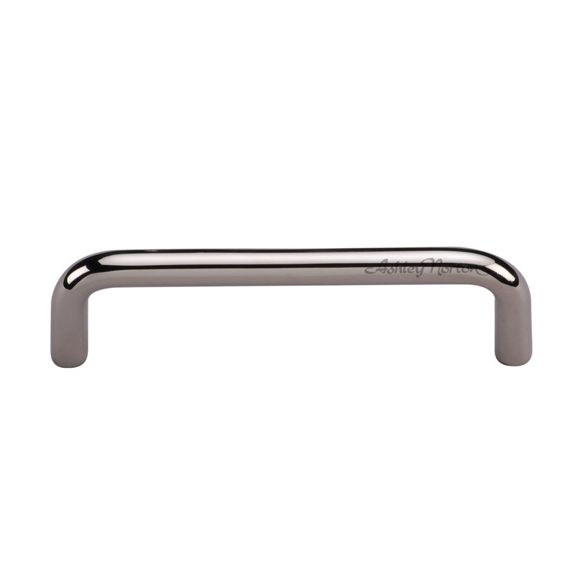 Wire Cabinet 3.5" Center to Center Arch Pull, Polished Nickel, 6"