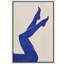 «Legs Blue Simple Minimalist», impression encadrée de décorations murales pour chambre à coucher-108345443-108345447