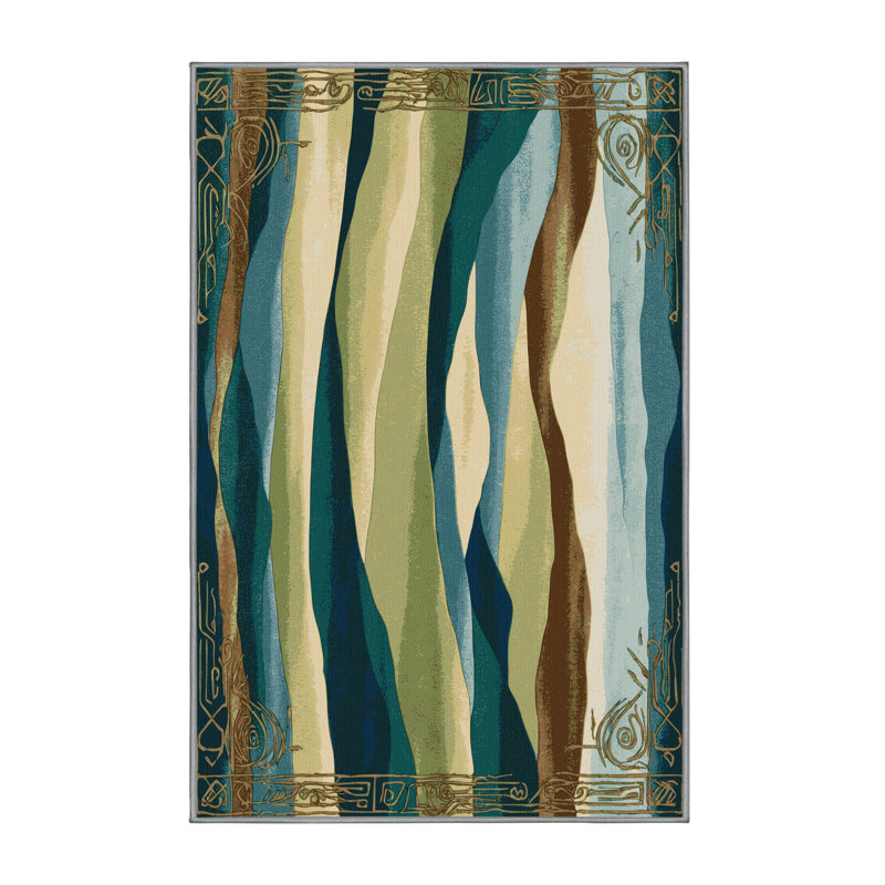Radiant Mirage Rug, Rectangle 8' x 12'