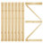 Flush Solid and Manufactured Wood Unfinished K-Bar Solid Core Pine Interior Barn Door-46490222