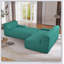 Grand canapé modulaire moderne en forme de L, style minimaliste-1327353627