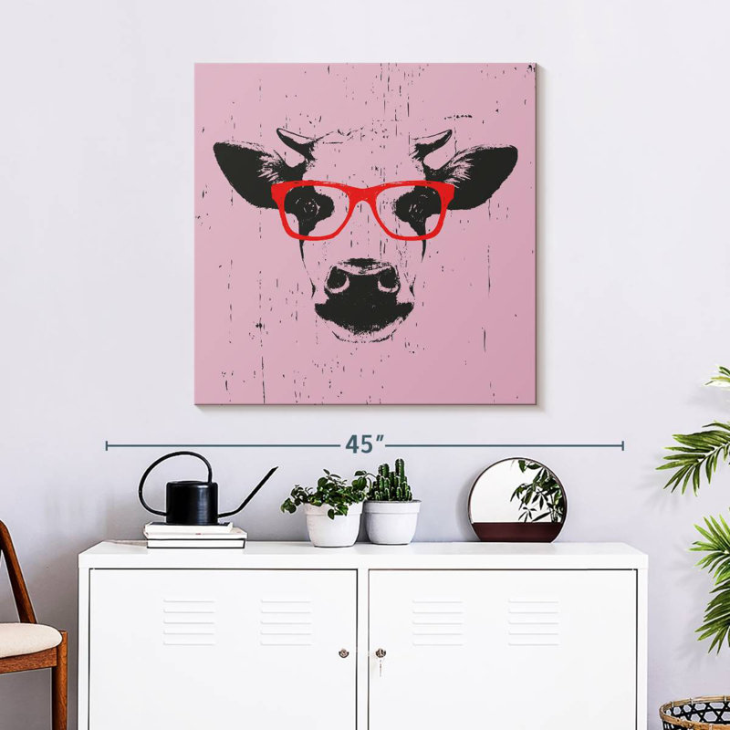 Crowle Cool Cow, H 30 po x l 30 po