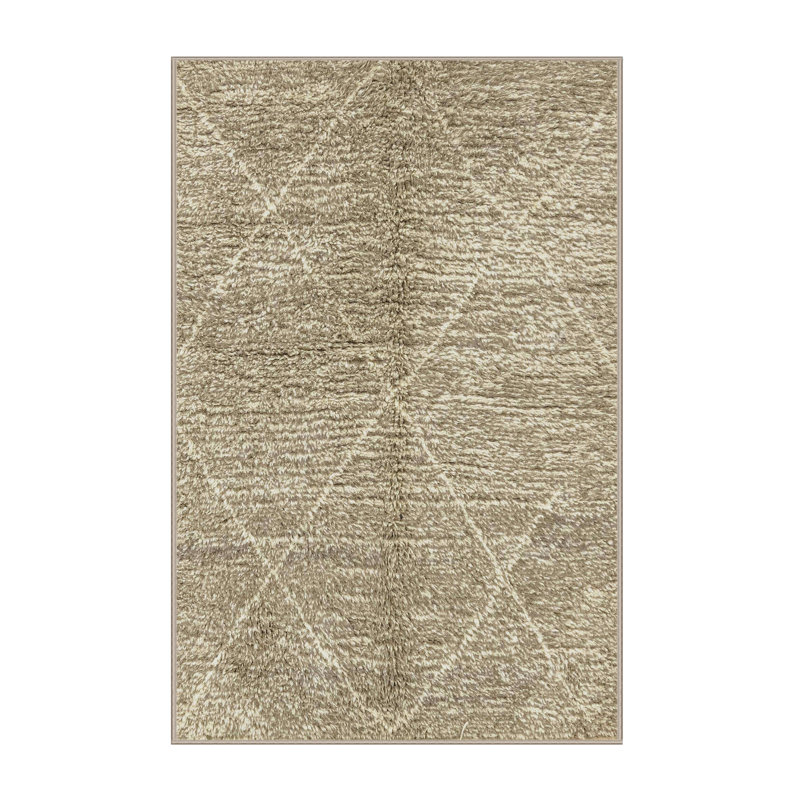 Gidja Abstract Indoor Rug, Rectangle 3' x 5'
