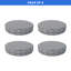 Decorative Indoor Outdoor Waterproof Round Cushion Cover, Patio UV Resistant Seat Cushion Cover-1535273424