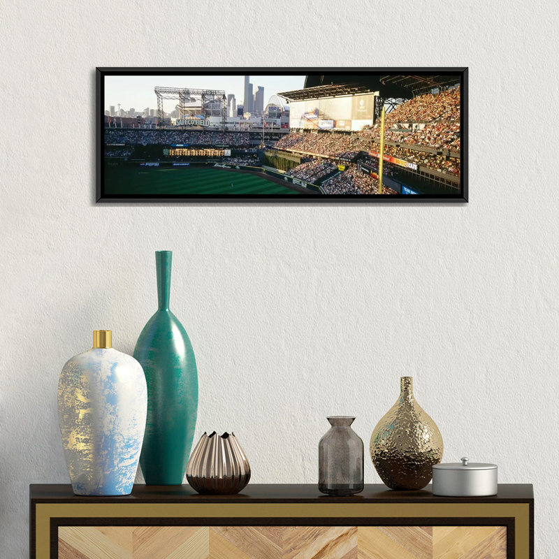 Safeco Field Seattle, Washington par Panoramic Images - Reproduction d'art sur toile tendue sur châssis