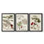 Leaves & Berries I - Toile tendue avec châssis sur mesure - 3 pièces-2101860312-2101860294
