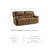 Faux Leather Power Reclining Sofa-1511474738