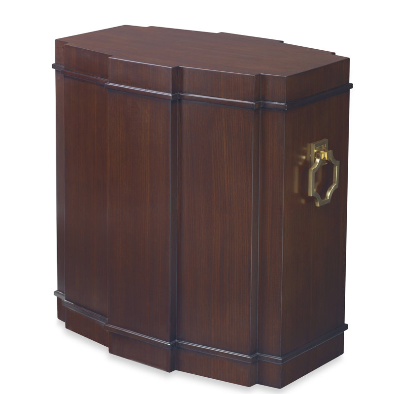 Lambeth Solid Wood End Table, Walnut