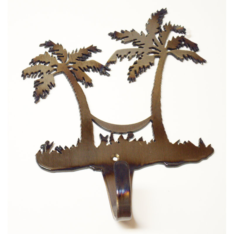 PALM TREES COAT HOOK