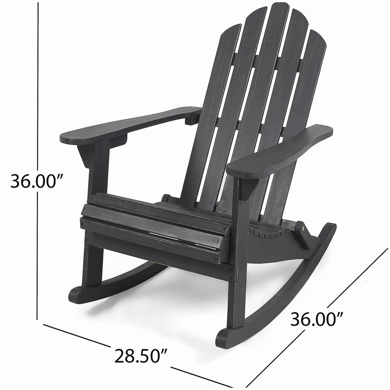 FAUTEUIL À ROCHES HOLLYWOOD, Gris foncé