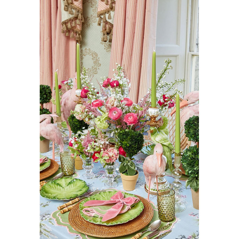 Ensemble de bougies élégantes (4 pièces), paraffine verte non parfumée, 2,0 x 9,8 pouces | 100% mèches de coton | Parfait pour la décoration intérieure, les événements et la détente | Avertissement de sécurité: Tenir à l'écart de la chaleur et des flammes