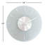 Finley Glass Analog Wall Clock