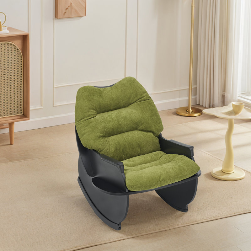 Chaise berçante d'appoint Balcon, Vert