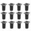 Schwarz Solar Powered Metal Spotlight Pack