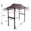 Gazebo 2,4 x 1,2 m avec auvent - Structure stable en métal Éléments, conception coupe-vent