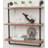 Jeilene 3 Piece Square Tiered Shelf with Towel Bar