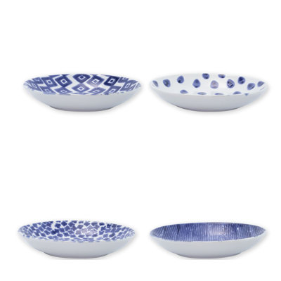Santorini 4 Piece Pasta Bowl Set