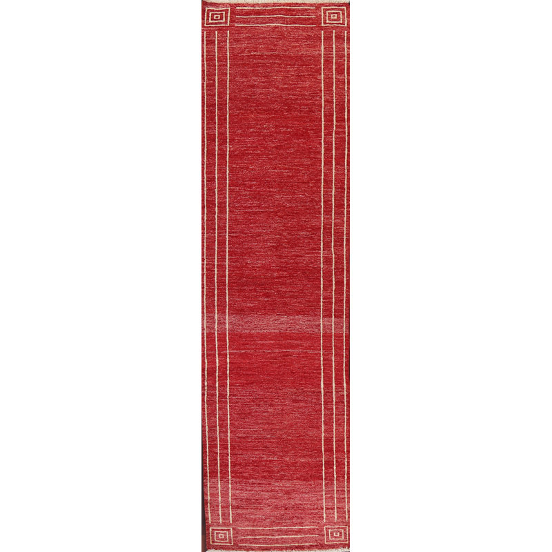 Tapis rouge Gabbeh 3 x 10
