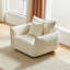 Fauteuil d'appoint 44 "avec coussins décoratifs 44"-1575121418