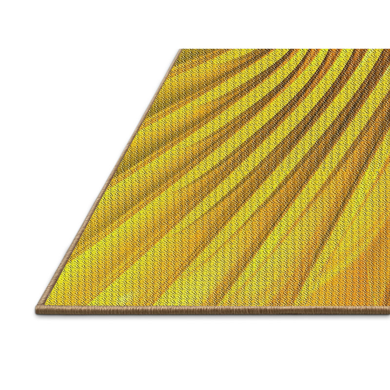 Tapis jaune, Rectangle 5 pi x 7 pi