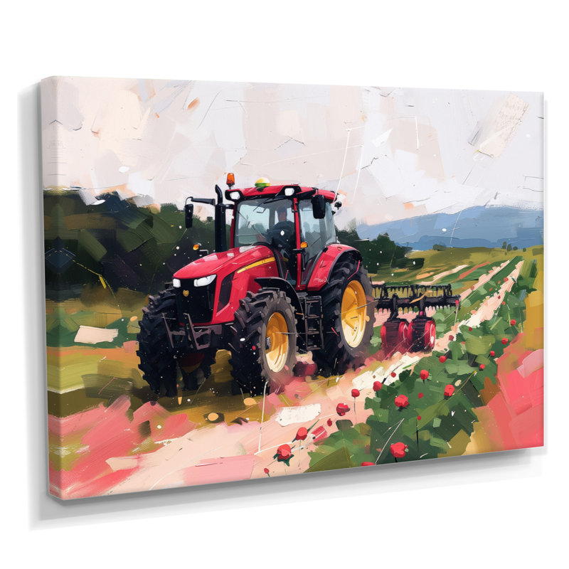 Eldora - campagne, impression d'art mural, H 12 po x l 20 po x P 1 po, Toile tendue