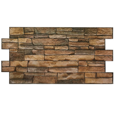 Olyphant 96 cm Wall Paneling (6-pack)