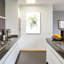 «Citron Modern Botanical» par Jan Weiss, art mural en verre acrylique-101614040