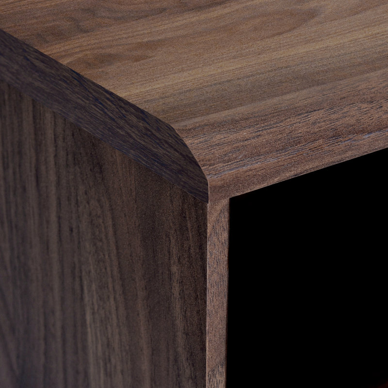 Abrams 4 Legs Coffee Table with Storage, Columbia Nussbaum