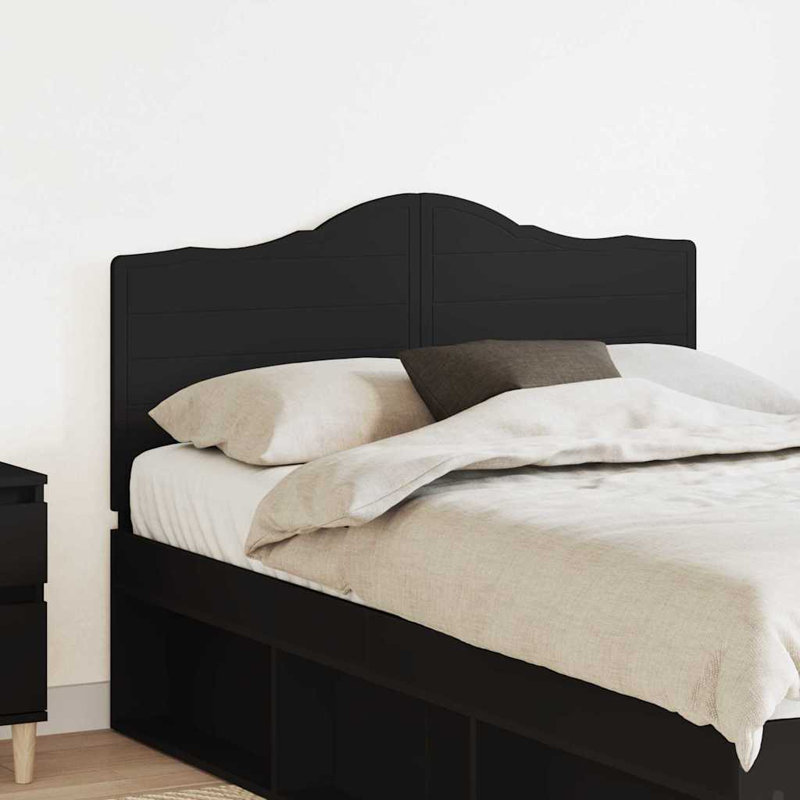 Headboard, EU Double - 135 x 200 cm, Black Oak