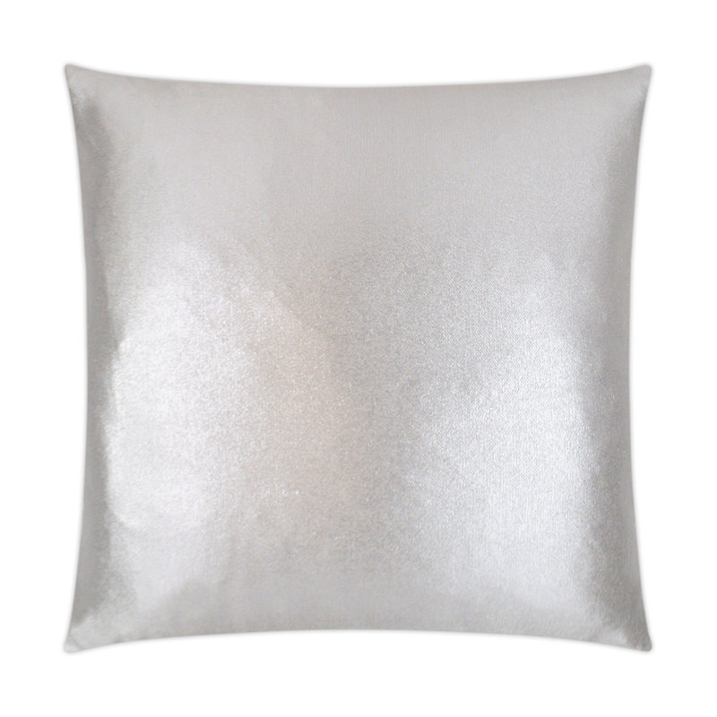 Ravish Pillow Cover & Insert, Silver, Square 20"