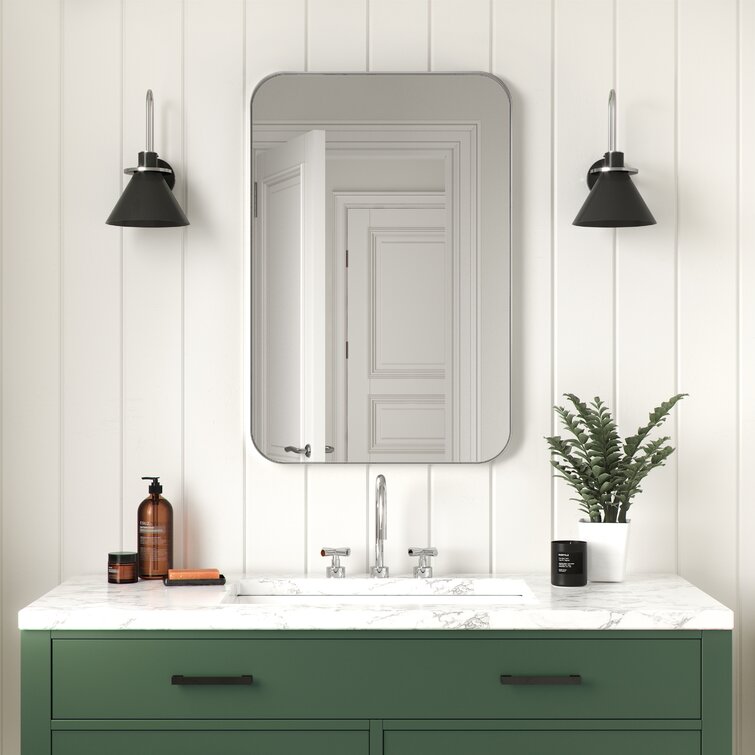 Weeksville Modern & Contemporary Bathroom / Vanity Mirror