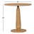 Oak Round Solid Wood Dining Table