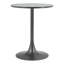 Table de salle à manger 24 po gris et bronze-1886532833
